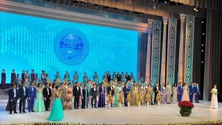 Концерт мастеров искусств для участников Ташкентского саммита ШОС