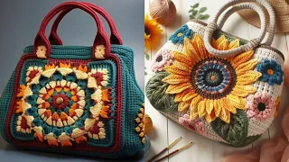 TOP 50 FANTASTIC AMAZING TRENDY CROCHET HANDBAGS FREE PATTERN DIY PROJECTS TOP IDEAS FREE PATTERN