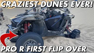 Pro R FLIPS OVER Shredding Glamis Sand Dunes | Stage 6 Pro XP VS Stage 2 Pro R Up Oldsmobile Hill