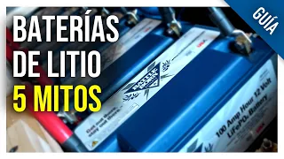 🔥 TODA LA VERDAD sobre Baterías de Litio para Paneles Solares en RV Casas Rodantes y Autocaravanas