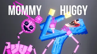 Mommy Long Legs vs Huggy Wuggy [Poppy Playtime] - People Playground