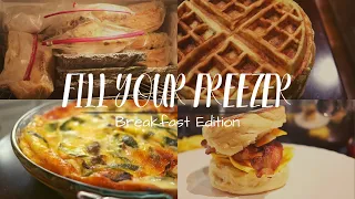 Batch cooking FREEZER MEALS from Scratch | Easy and Quick Breakfasts