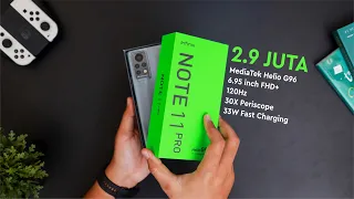 KITA SEMUA SUKA !!! Unboxing Infinix Note 11 Pro sekalian Tes Gaming