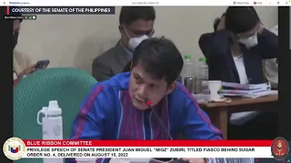 Senate hearing on sugar fiasco in the Philippines | August 23