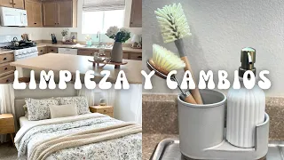 Limpieza y Orden🌿Cambié TODA LA DECORACIÓN de la COCINA