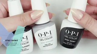 OPI GelColor Base Coats and Top Coat