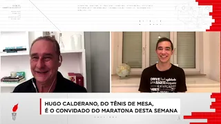MARATONA BANDSPORTS COM HUGO CALDERANO, TOP 10 DO MUNDO NO TÊNIS DE MESA