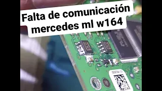 ✅ SOLUCIONADO! Mercedes ML 164 pierde comunicación con todas las unidades.