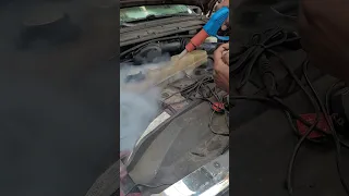 Optima Steamer cleans engine