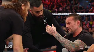 Sami Zayn Saves CM Punk - WWE RAW 1/29/2024