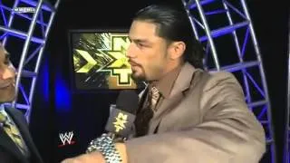 Roman Reigns interview on NXT