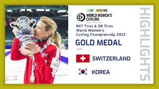Switzerland v Korea - Highlights - BKT Tires & OK Tire World Women's Curling Championship 2022
