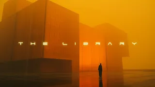 THE LIBRARY - Blade Runner Ambience: Cyberpunk Focus Ambient for Deep Relaxation & Study [1 HOUR]