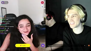 xQc and Jesse Talk to Girls on Monkey App