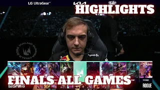 G2 vs RGE - All Games Highlights | Grand Finals S12 LEC Summer 2022 | G2 Esports vs Rogue