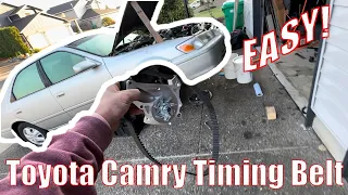 Toyota Camry Timing Belt/Water Pump Replacement Pt. 1
