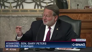 Peters Questions Top Military Leaders on Afghanistan