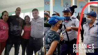 Policía castrista, tras reprimir al pueblo cubano durante el 11J, hoy está en Estados Unidos