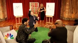 Pictionary with Jennifer Aniston, Lenny Kravitz and CeeLo Green, Part 2