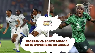 A tactical preview of the 2023 Afcon semi-finals: Nigeria vs South Africa, Cote d'Ivoire vs DR Congo
