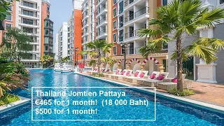 Jomtien Pattaya Condo for just $500 for a month! Enjoy budget travelling to Thailand