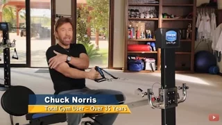 Chuck Norris's Total Gym workout for Expendables 2
