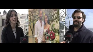 Özge and Gökberk announced that they were wearing engagement rings