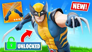 Unlocking *WOLVERINE* in FORTNITE!