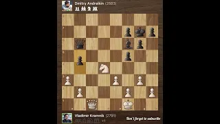 Vladimir Kramnik vs Dimitry Andreikin • World Blitz Championship, 2010