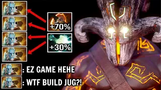 CRAZY Mjollnir + Battle Fury Juggernaut vs Pro PL Epic Hard Game 100% Illu Melt Build WTF Dota 2