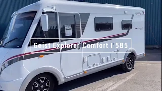 2018 Geist Explorer Comfort I 584 A-Class Motorhome for sale at Camper UK