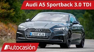 Audi A5 Sportback 3.0 TDI 2017 | Prueba / Test / Review en español | Autocasión