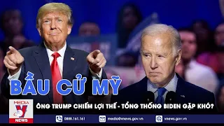 Bầu cử Mỹ:  Lợi thế nghiêng về ông Trump - Tổng thống Biden gặp khó? - VNews