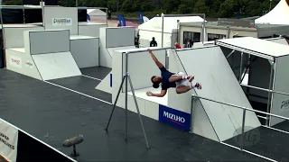 TIBBLING Miranda (SWE) - 2022 Parkour Worlds, Tokyo (JPN) Qualification Parkour Freestyle Run 1