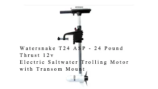 Part 2, Watersnake Trolling motor T24 ASP  (VLOG 30)
