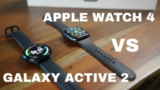 Galaxy Watch Active 2 vs Apple Watch 4 Comparison Review - After 3 months