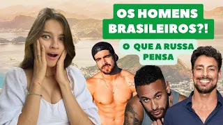 🇷🇺​ O que as russas acham dos HOMENS BRASILEIROS? 🇧🇷​