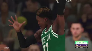 NBA 2k22 Ps4 gameplay | Boston vs Lakers |full games Highlights