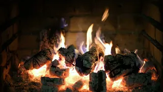 FirePlace 10 hours Full HD 🔥 Камин 10 Часов, Звук Костра 2023