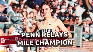 Notre Dame Signee Drew Griffith Controls Boys Mile At 2024 Penn Relays In 4:03