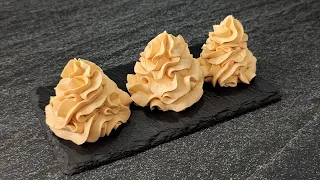 stable delicious CARAMEL Cream Frosting  without caramel, cream and condensed milk!