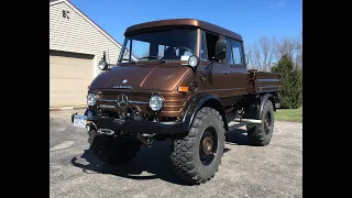 Unimog 416 Doka Walk around Video   FOR SALE