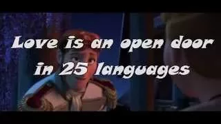 Frozen - Love Is An Open Door Multilanguage ( 25 languages )