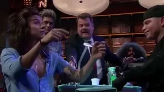 Harry Styles Tattooed on The Late Late Show With James Corden