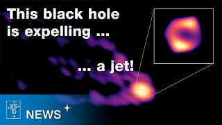 First image of a black hole expelling a powerful jet (ESOcast 260 Light)