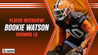 EXCLUSIVE! Nathaniel "Bookie" Watson, Browns Linebacker, Joins the Podcast!