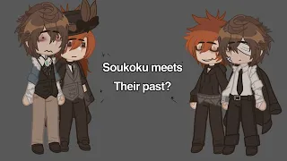 Soukoku meets their past selfs for 2 minutes || glmv || Soukoku