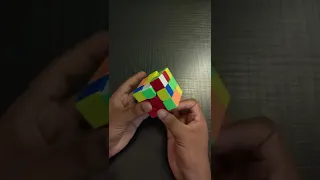 How to Solve a Rubik's Cube in Just 2 Moves #shorts
