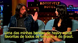 Dave Grohl enaltece a banda Sepultura - Legendado