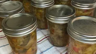 OLD SCHOOL CHOW CHOW (RESTOCKING MY CANNING ROOM)